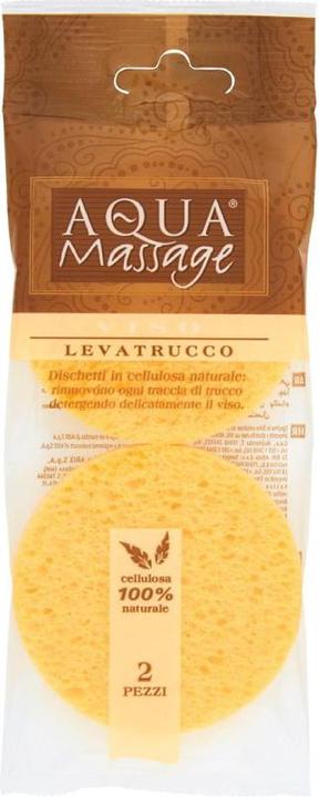 Actual product image Aqua Massage Facial cleansing sponge cellulose 2 pcs.