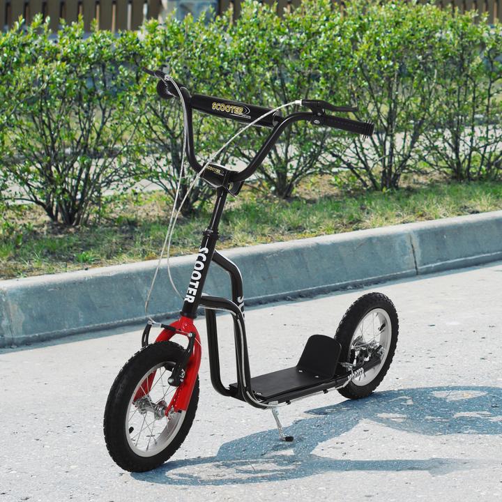 Actual product image Homcom Children's scooter with height-adjustable handlebars