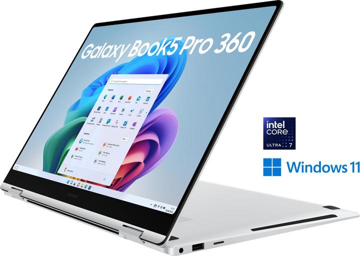 Productafbeelding Samsung Galaxy Book5 Pro 360 (16", Intel Core Ultra 7 258V, 32 GB, 1000 GB, DE)