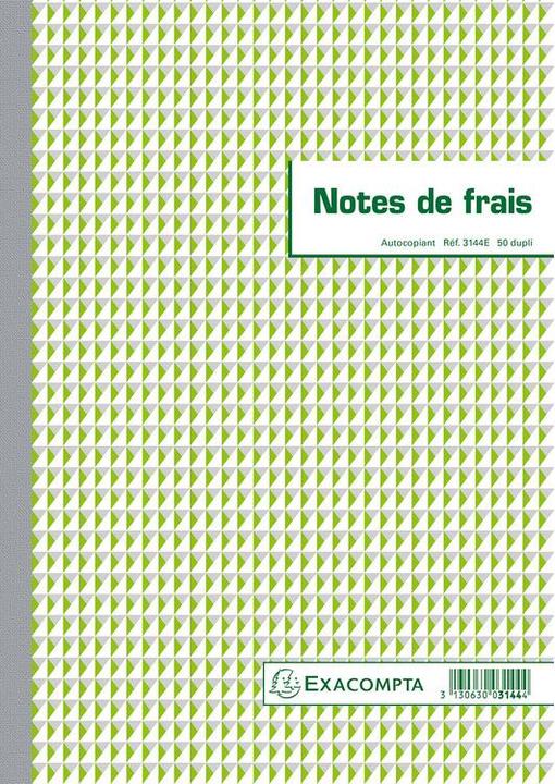 Image du produit Exacompta Carnet de formulaires "Note de Frais", 297 x 210 mm