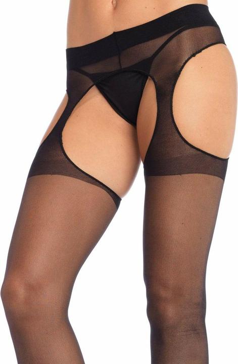 Actual product image Leg Avenue Tights with garter (One size)