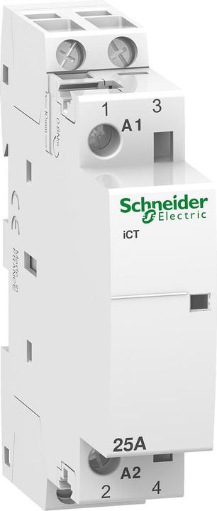 Produktbild Schneider Electric Acti9 iCT Contactor 25A 2NO 220Vac 50Hz