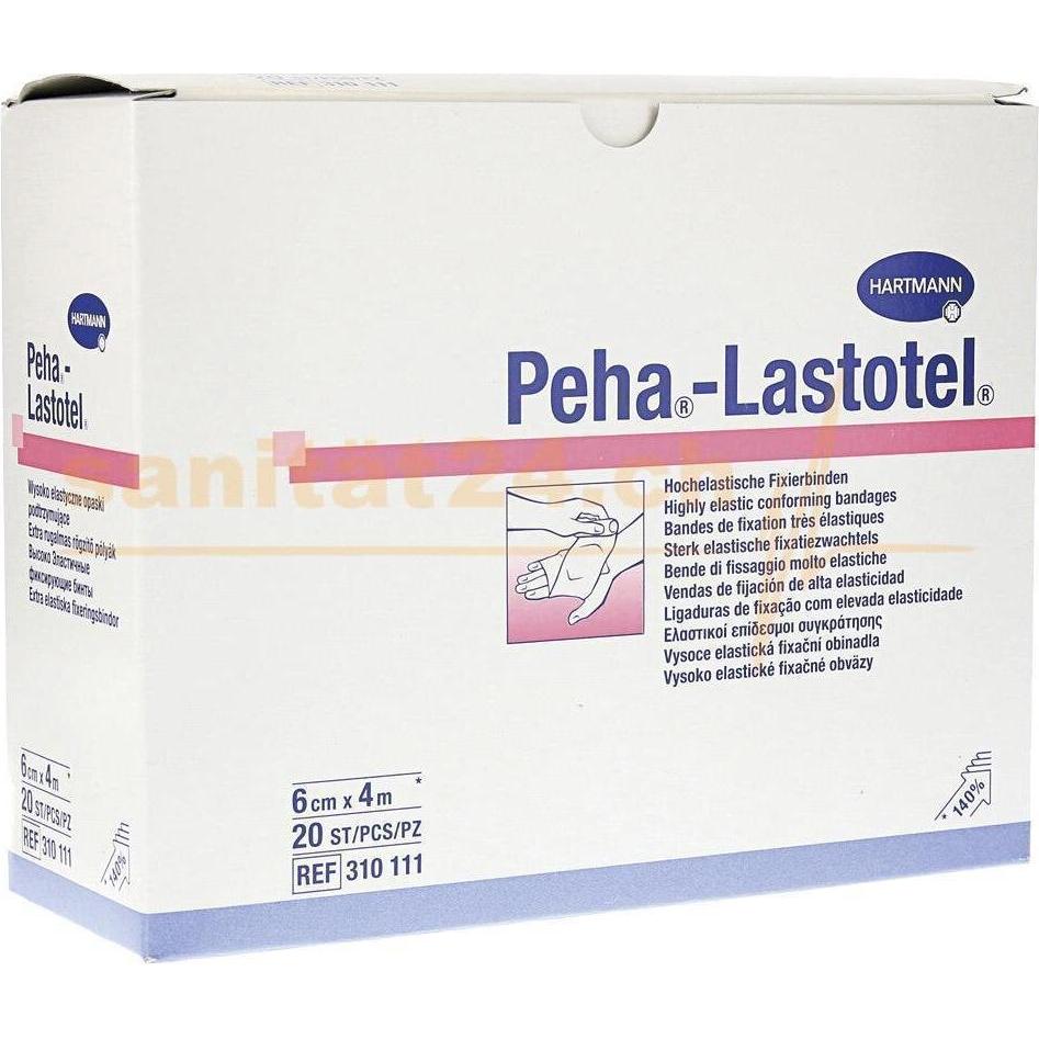 Thumbnail - Hartmann, Verbandsmaterial, Peha-Lastotel Binde 12cmx4m, 1 St BIN