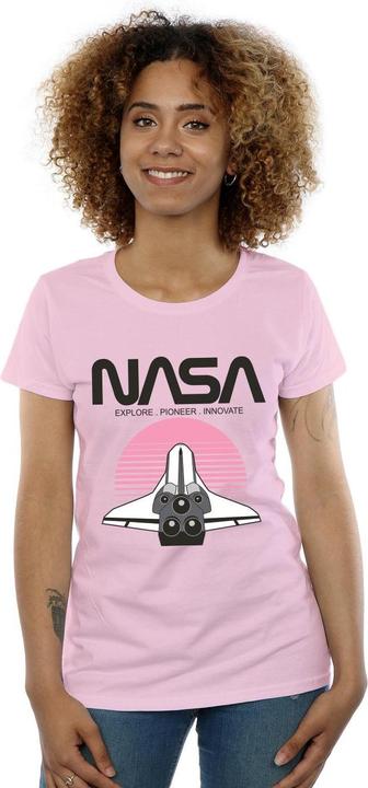 Immagine prodotto Nasa Space Shuttle Sunset Maglietta Donna (XXL)