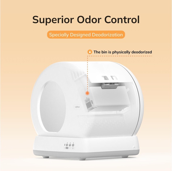 Image du produit UBPet Katzentoilette C10 (Bac à litière autonettoyant)