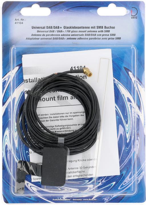 Immagine prodotto Dietz Antenna adesiva in vetro DAB e DAB+
