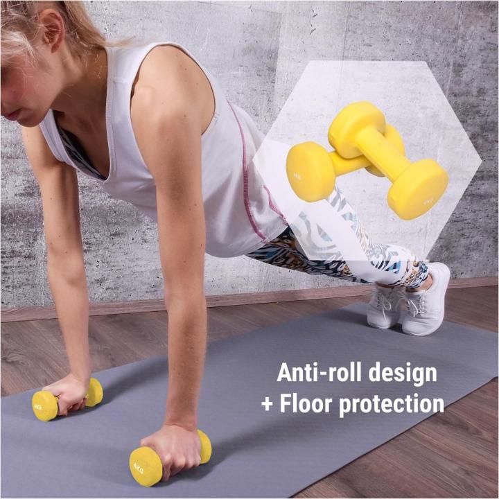 Produktbild Gorilla Sports Gymnastikhanteln (2 x 4 kg)
