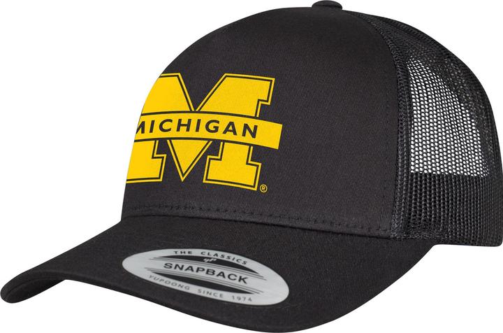 Produktbild Merchcode Michigan Logo Trucker Cap - 211323 (One Size)
