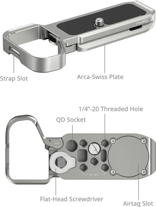 Actual product image SmallRig Baseplate mit Airtag Slot für Sony Alpha 7C