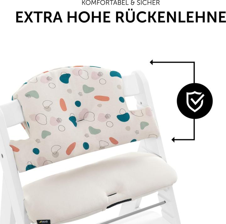 Produktbild Hauck Highchair Pad Select Jersey Organic