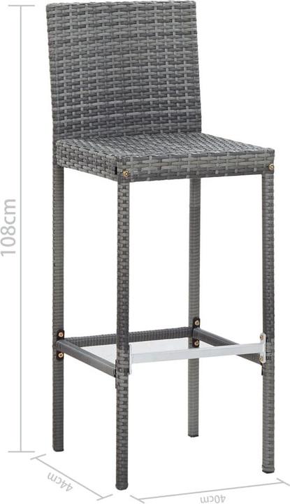 Produktbild vidaXL Bar-Set (200 x 80 x 110 cm)