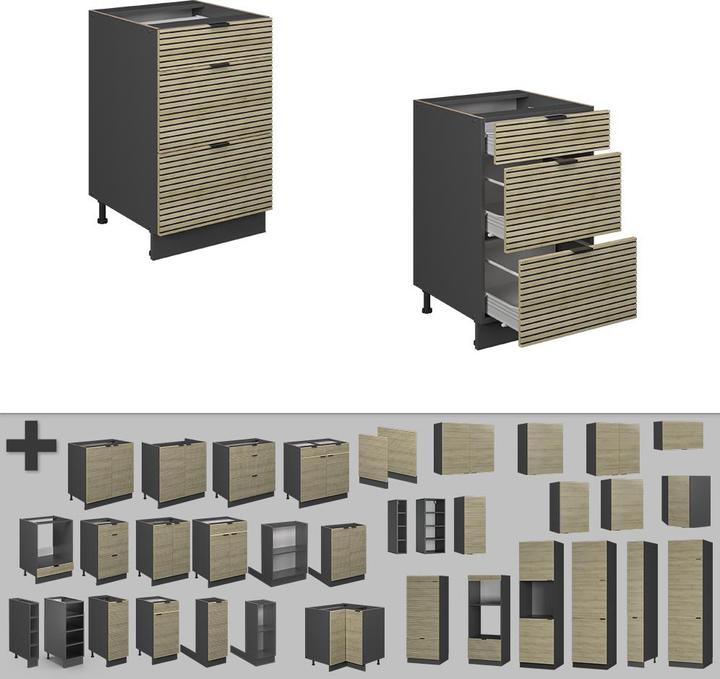 Produktbild Vicco Küchenschränke Fame-Line