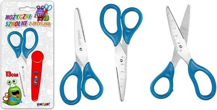 Actual product image Titanum Schulschere mit Kappe, 13 cm (13 cm)