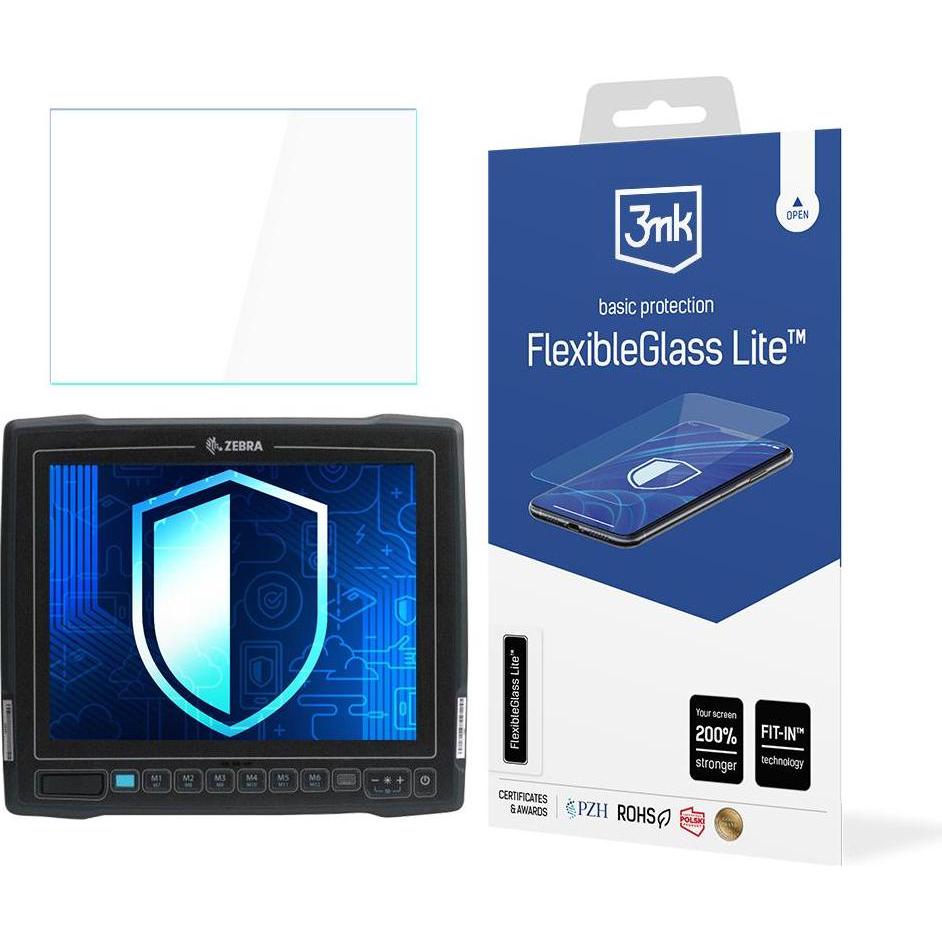 Thumbnail - 3MK FlexibleGlass Lite™ hybrid glass on Zebra VC80x (1 Stück, Oppo A3, Realme Q), Smartphone Schutzfolie, Transparent