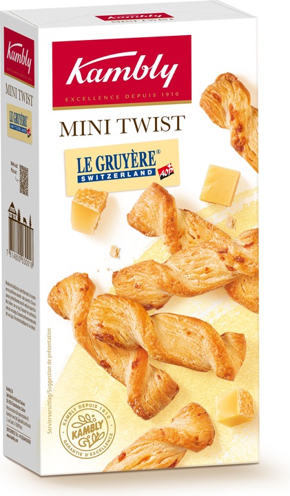 Immagine prodotto Kambly Formaggio Mini Twist (100 g)