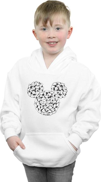 Immagine prodotto Disney Mickey Mouse Head Of Hands Felpa con Cappuccio Ragazzi (152, 158)
