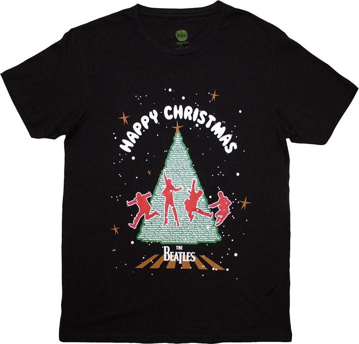 Immagine prodotto The Beatles Maglietta Albero di Natale Adulto Unisex (M)