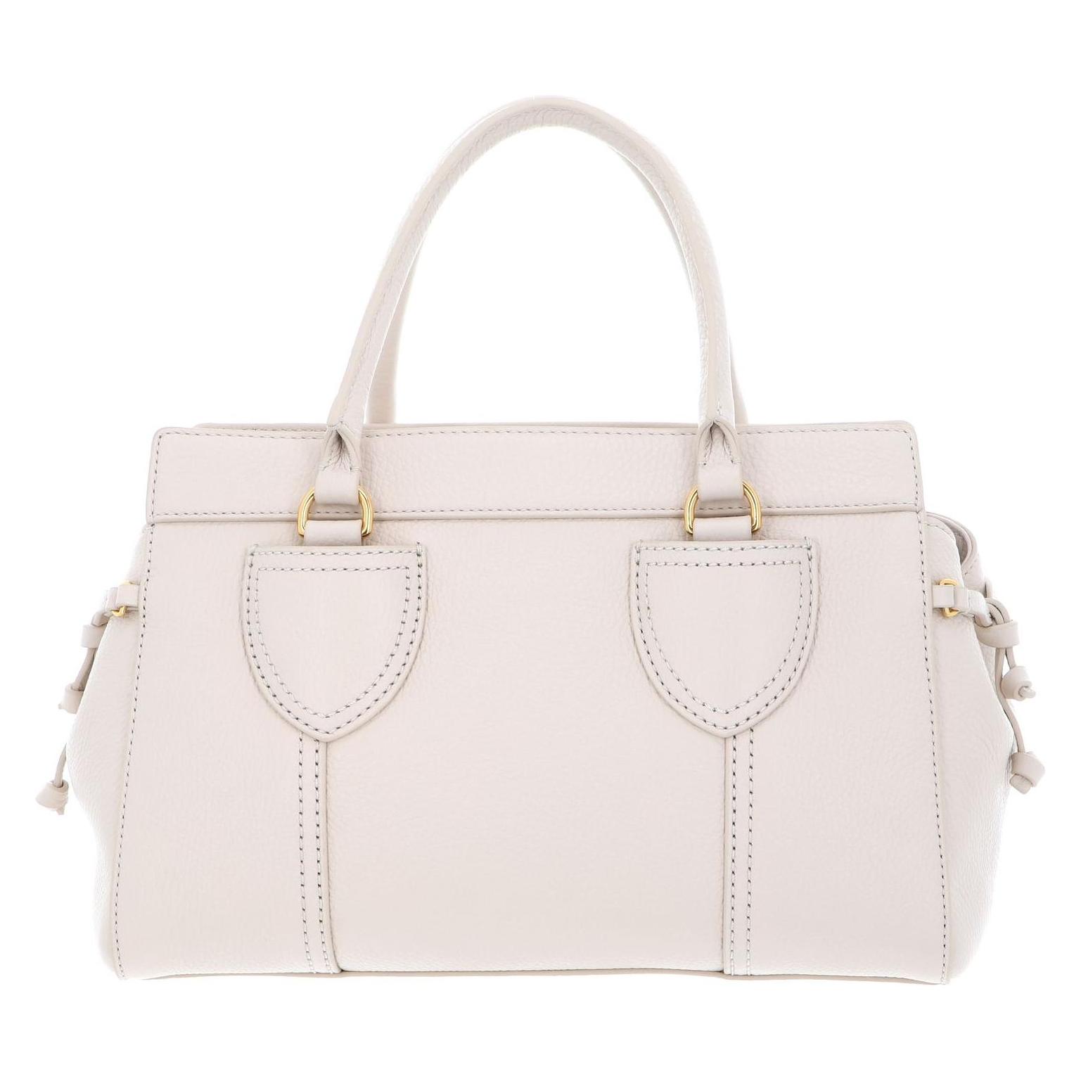 Coccinelle, Damen, Handtasche, Henkeltaschen Coccinelleyork, Beige, Weiss