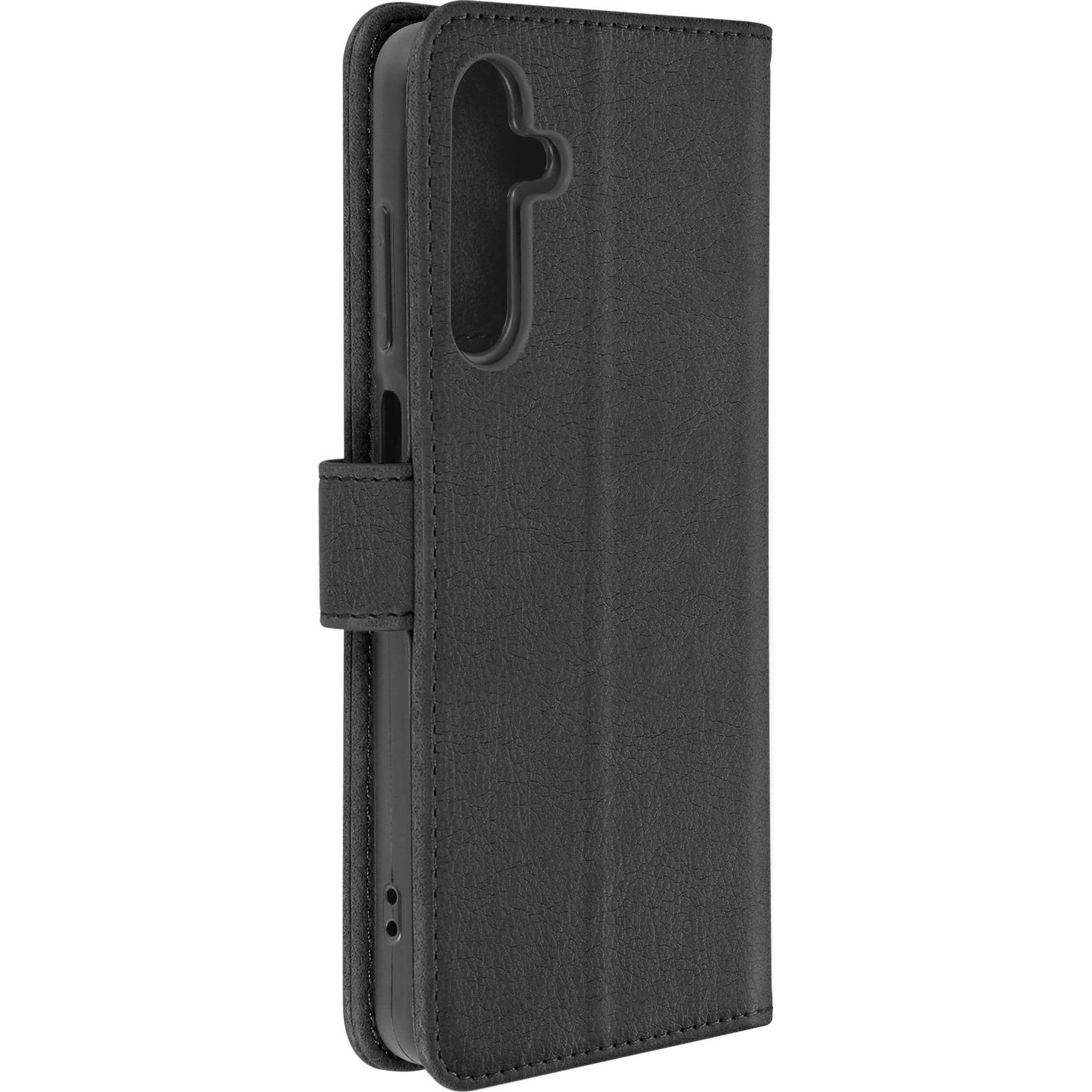 Thumbnail - Avizar Chesterfield Wallet Cover Series (Samsung Galaxy A15), Smartphone Hülle, Schwarz
