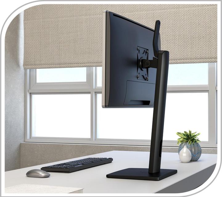Actual product image Purelink PureMounts® Monitor mount, VESA 75x75/100x100, black (Table, 32", 7 kg)