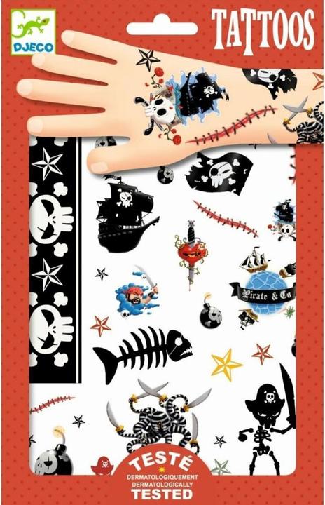 Djeco Tattoos pirates