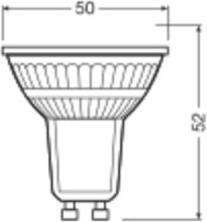 Produktbild Ledvance LED-Reflektorlampe (GU10, 620 lm, 1x)