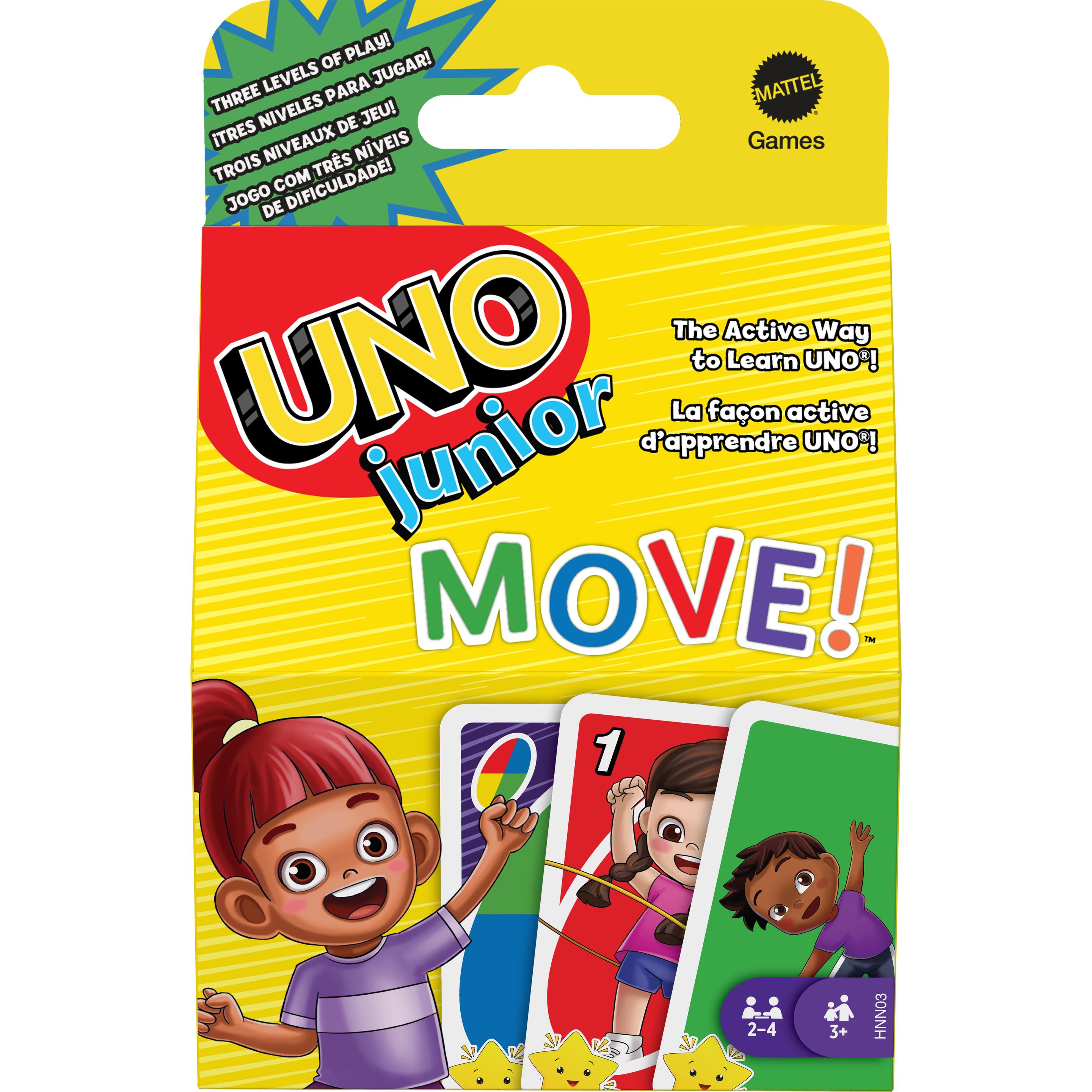 Mattel Games UNO Junior Move (Multilingual)