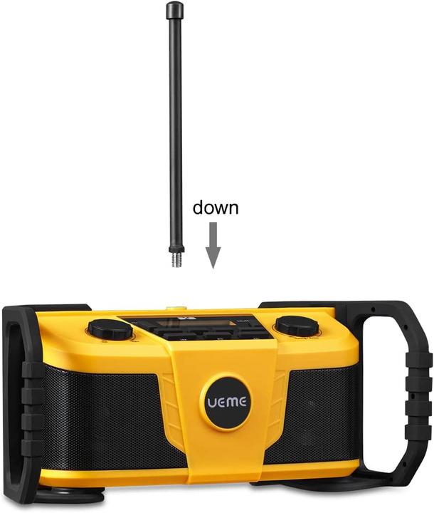 Image du produit Ueme DB-322 (jaune-noir) (DAB, DAB+ DAB)