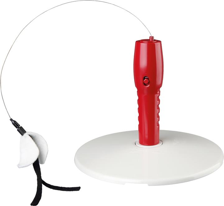 Trixie Gatti Pesca grigio-rosso (Giocattolo per gatti)