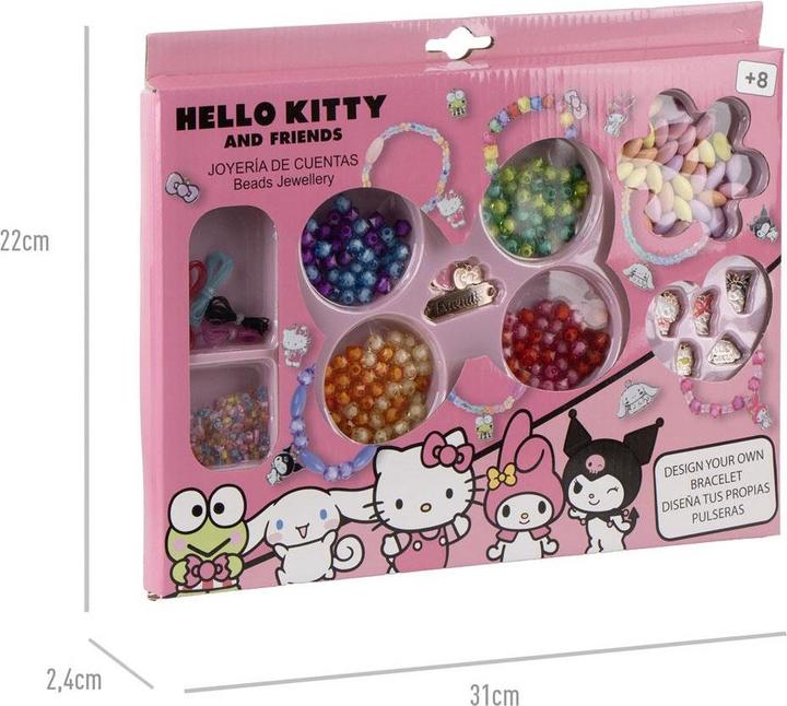 Immagine prodotto Hello Kitty - Beauty-Set DIY Armband, mehrfarbig (multicomposizione)