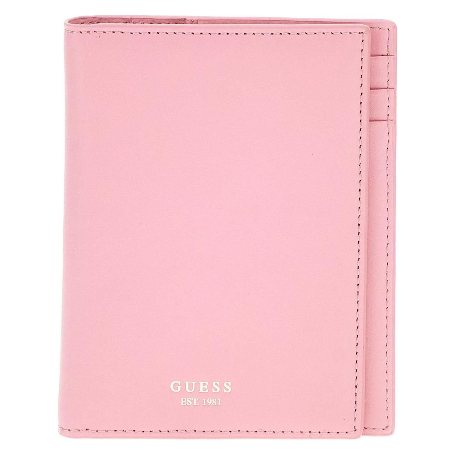 Guess, Unisex, Portemonnaie, Passport Holder, Rosa