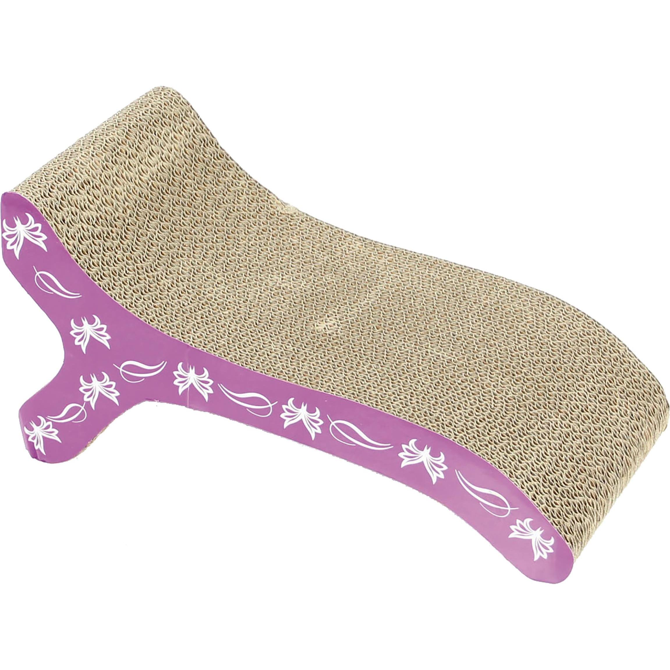 Thumbnail - Catit Kratzkartonage Schmetterling (21.50 cm, Violett, Beige, Weiss), Katzenbaum
