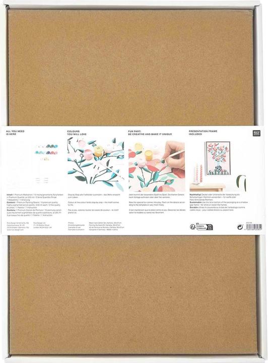 Immagine prodotto Rico Design Pittura per numeri "Camelia