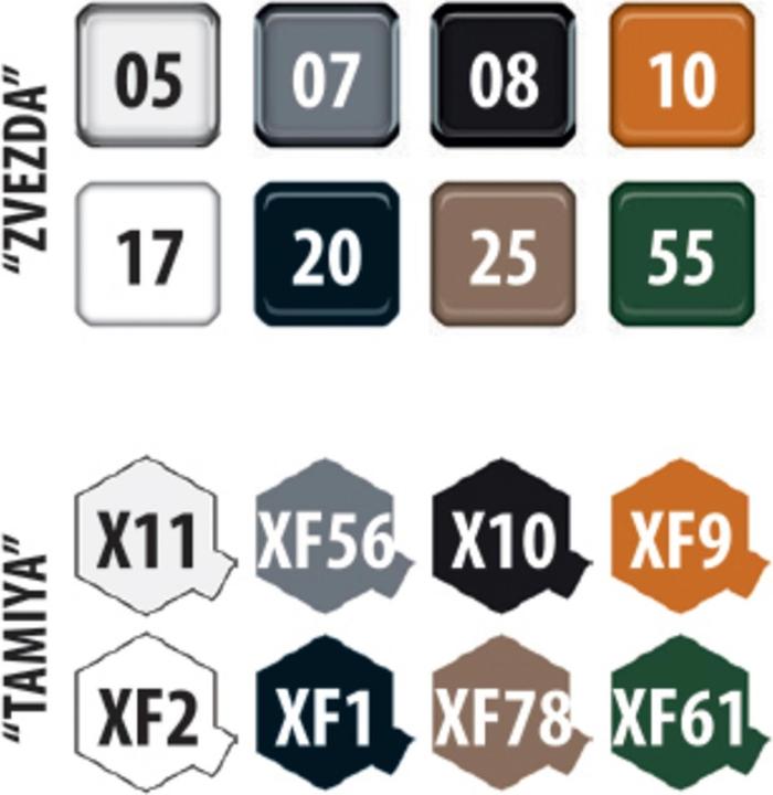 Actual product image 1:72 SU-85 Soviet. Self-propelled howitzer