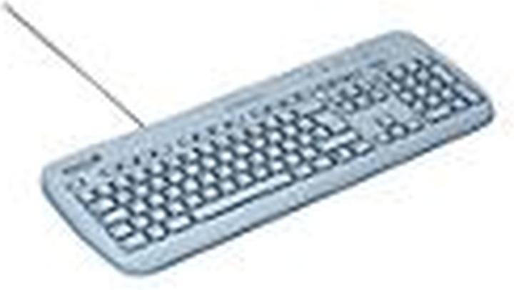Actual product image Medigenic Keyboard Essential USB & PS2 Medical Safety german (DE, Cable)
