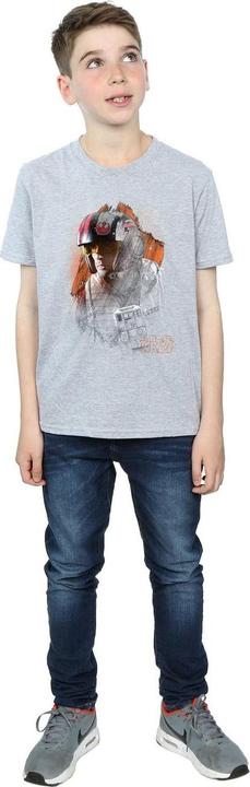 Produktbild Star Wars The Last Jedi Poe Dameron Brushed TShirt Jungen (116)