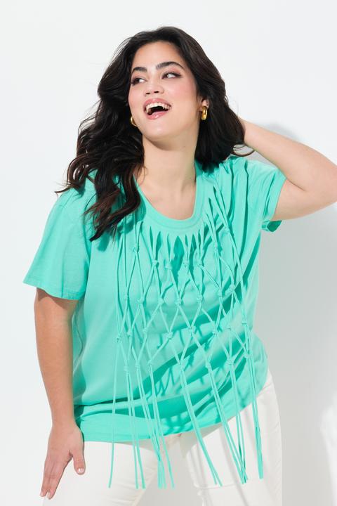 Immagine prodotto Angel of Style T-Shirt, Boxy Fit, Knotenfransen (56)