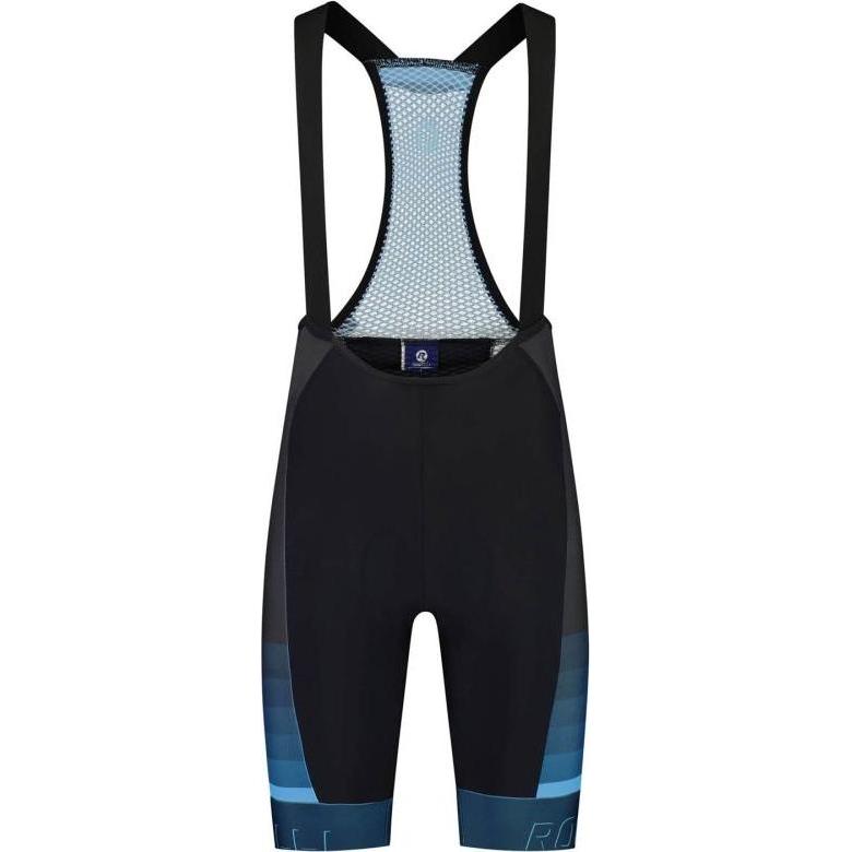 Rogelli, Pantaloni da ciclismo, HERO II shorts black and blue 5XL (5XL), Blu, Nero