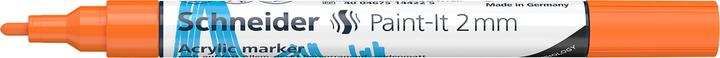 Valeurs nutritives et ingrédients Schneider Marqueur acrylique Paint-It 310 2mm orange (1 x)