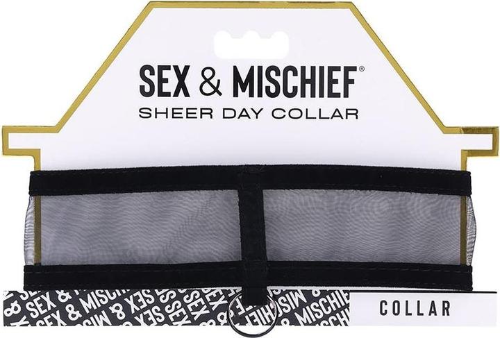 Produktbild Sportsheets Sex And Mischief Sheer Day Collar Black 41 cm