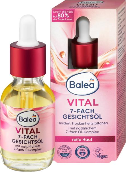 Image du produit dm Balea Huile Visage Vital 7 fois (30 ml, Huile visage)