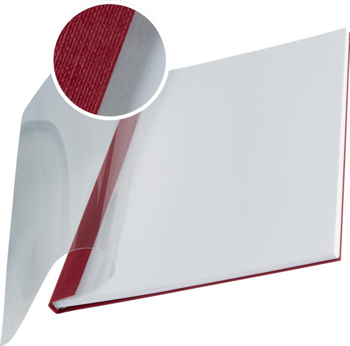 Produktbild Leitz impressBIND Mappen Soft Cover A4 10 Stk. - 7 mm, bordeaux (A4, 10 x)