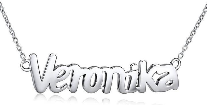 Produktbild Silvego Silver necklace with the name Veronika JJJ1862-VER