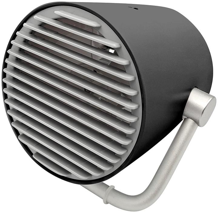 Produktbild Pearl Mini-USB-Tischventilator im Turbinen-Design (60 dB)