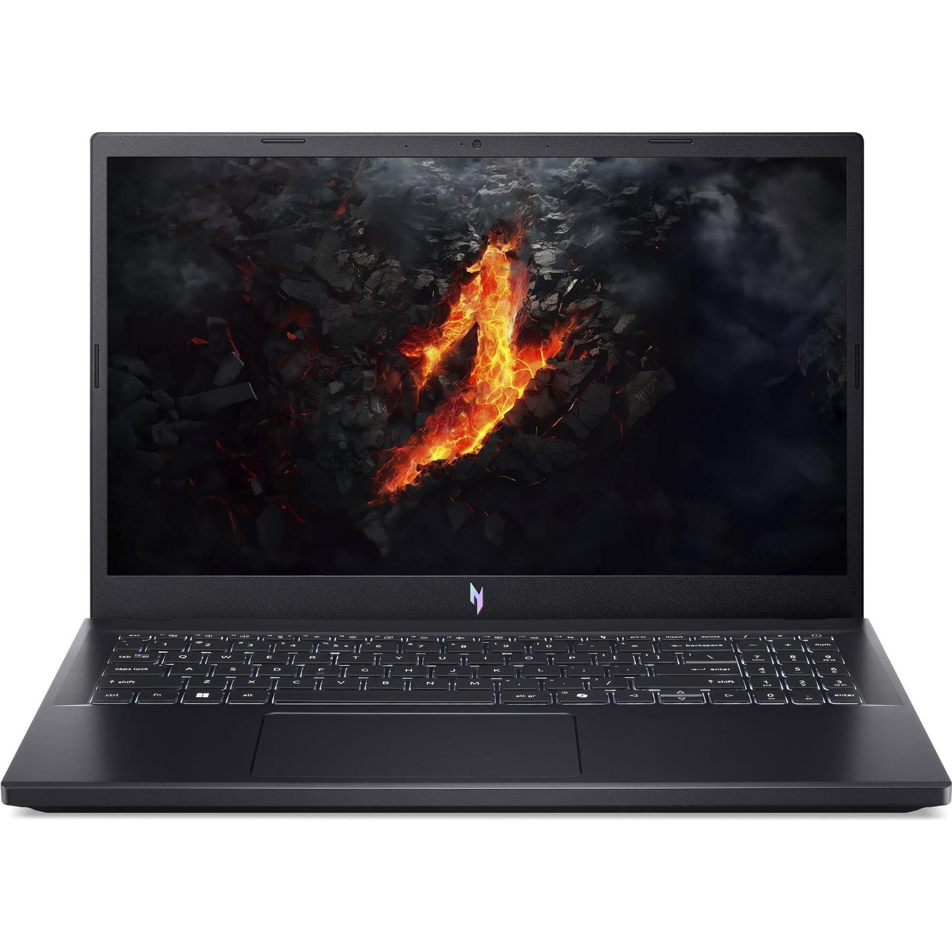 Acer Nitro V15 RTX 4050 (15.60", AMD Ryzen 5 7535HS, 16 GB, 512 GB, DE), Notebook, Schwarz