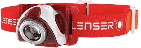 Produktbild Ledlenser SEO5 Rot mit 3x AAA Batterien (180lm / 120m / MIN 7h - MAX 25h - IPX6) (180 lm)
