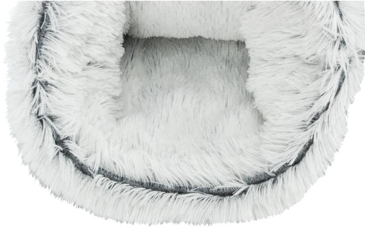 Actual product image Trixie Cuddle bag Harvey, gray / white-black (Dog)