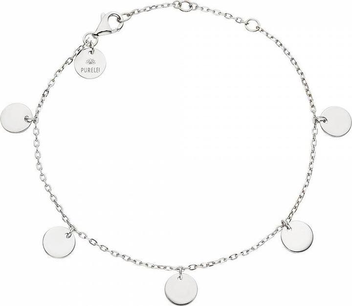 Actual product image Purelei Kalea bracelet silver (19 cm, 18K gold-plated stainless steel)