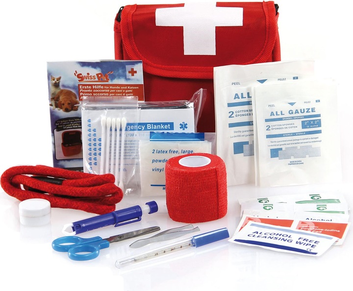 Produktbild Swisspet Erste Hilfe-Set 16-teilig (Hund, Katze, Nager, Reptilien, Vogel)