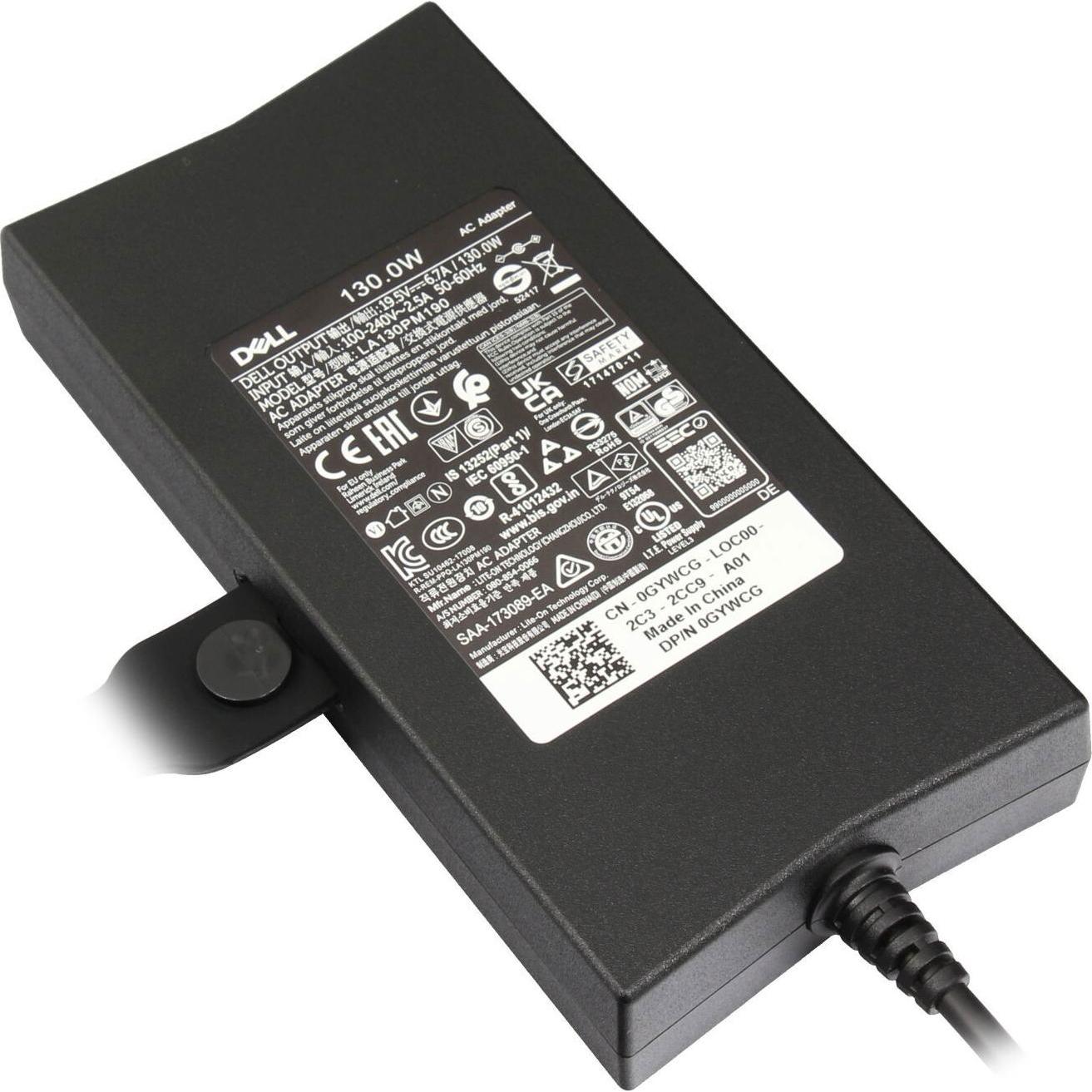 Dell 450-19221 (130 W), Notebook Netzteil, Schwarz